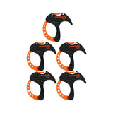 Cable Cuff PRO (5 Pack: 5x Small 1 Inch Diameter) Adjustable Reusable Cable Tie Replacements for Extension Cords or Electronics