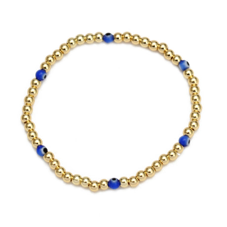 Women's New Eye Beads Bracelet Set