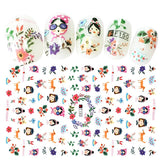 Adhesive Nail Decals for Creative Nail Art