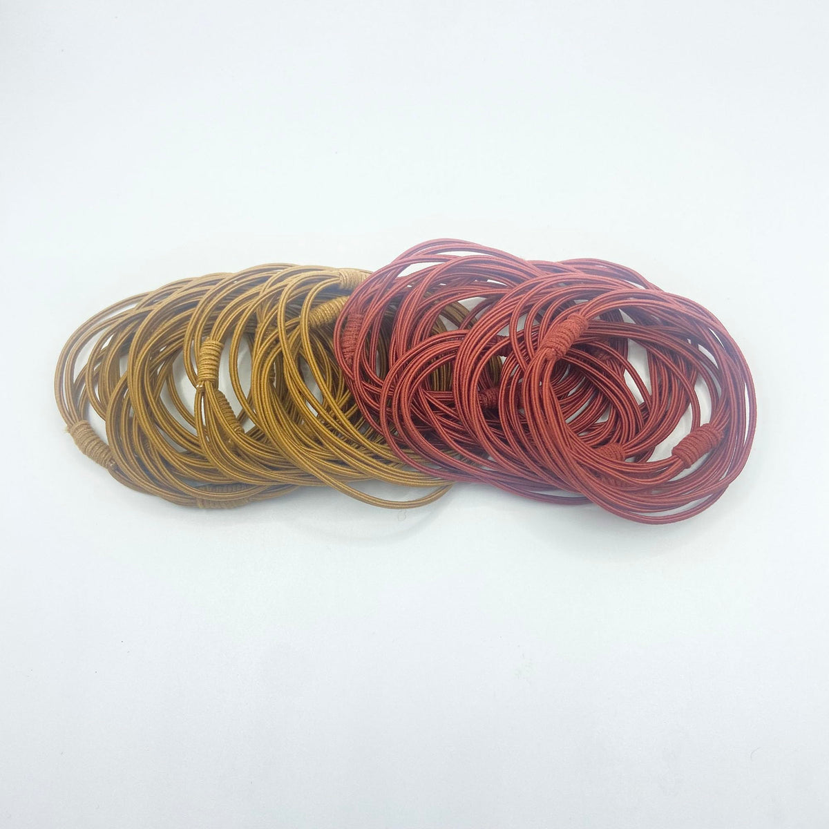 Boxed simple hair tie hair tie rubber band basic practical rubber band high elasticity and durable rubber band womens hair ponytail hair accessory
