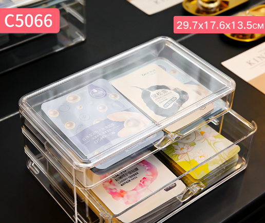 Dustproof Drawer Makeup Organizer Box for Desktop