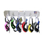 Pit Posse 598 Six Mount Goggle Rack Wall Hanger - Made in USA - Cabinet Shop Garage Enclosed Race Trailer Automotive Motorcycle MX ATV Eyewear Aluminum Organizer - Holds 6 Pairs of Goggles (Silver)