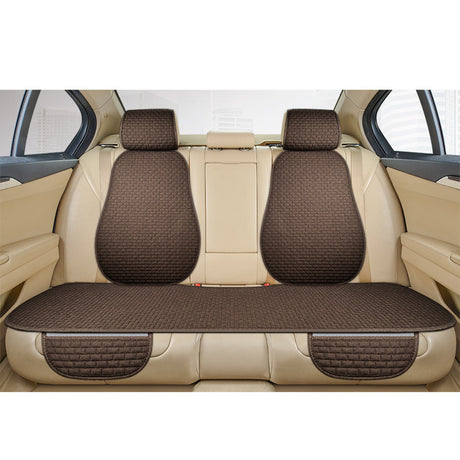 Summer Linen Comfortable Car Seat Cushion Set (3 pcs)