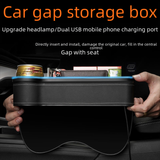 Car Seat Storage Box with Ambient Light and USB Port