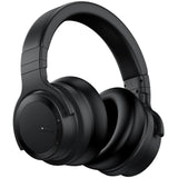 commalta E7 Active Noise Cancelling Headphones Wireless Bluetooth Headphones with Rich Bass Wireless Headphones with Clear Calls Bluetooth 5.0 30 Hours Playtime Comfort Fit Black