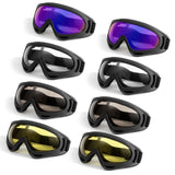 Ukontagood 8 Pack Motorcycle Goggles Ski Goggles Dirt Bike Goggles Snowboard Goggles for Adult Men Women Youth