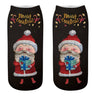 New 3D Printed Christmas Socks for Women