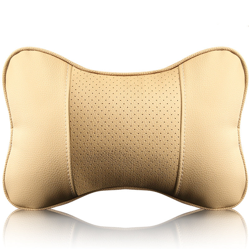Leather Car Neck Pillow for All Seasons