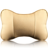 Leather Car Neck Pillow for All Seasons