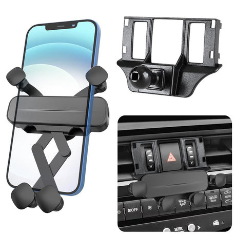 LUNQIN Car Phone Holder Mount for Lexus ES 250 350 300h 2022 2023 2024 2025 Auto Accessories Navigation Bracket Interior Decoration Dash Board Mobile Cell Phone Mount