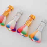 Colorful Nail Cleaning and Makeup Brush Set (1pc)