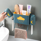 Bathroom Storage Rack and Kitchen Utensil Holder