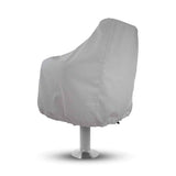 Vvciic Boat Seat Cover Waterproof Heavy-Duty Weather UV Resistant Pontoon Boat Cover Seats Pedestal 210D Oxford Cloth Helm Chair Protective Covers