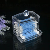 Transparent Cotton Swab Storage Box