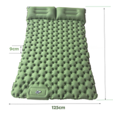Inflatable Double Camping Mattress for Outdoor Use