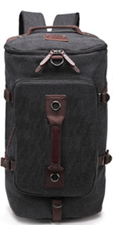 Canvas Backpack for Travel and Hiking - Multi-Function