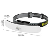 USB Rechargeable COB Headlamp for Outdoor Activities