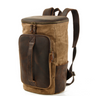 Outdoor Men's Waxed Canvas Backpack for Travel