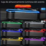 "New RGB Car Seat Gap Storage Box with Charging"