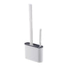 Wall-mounted Toilet Brush Set for Corner Cleaning