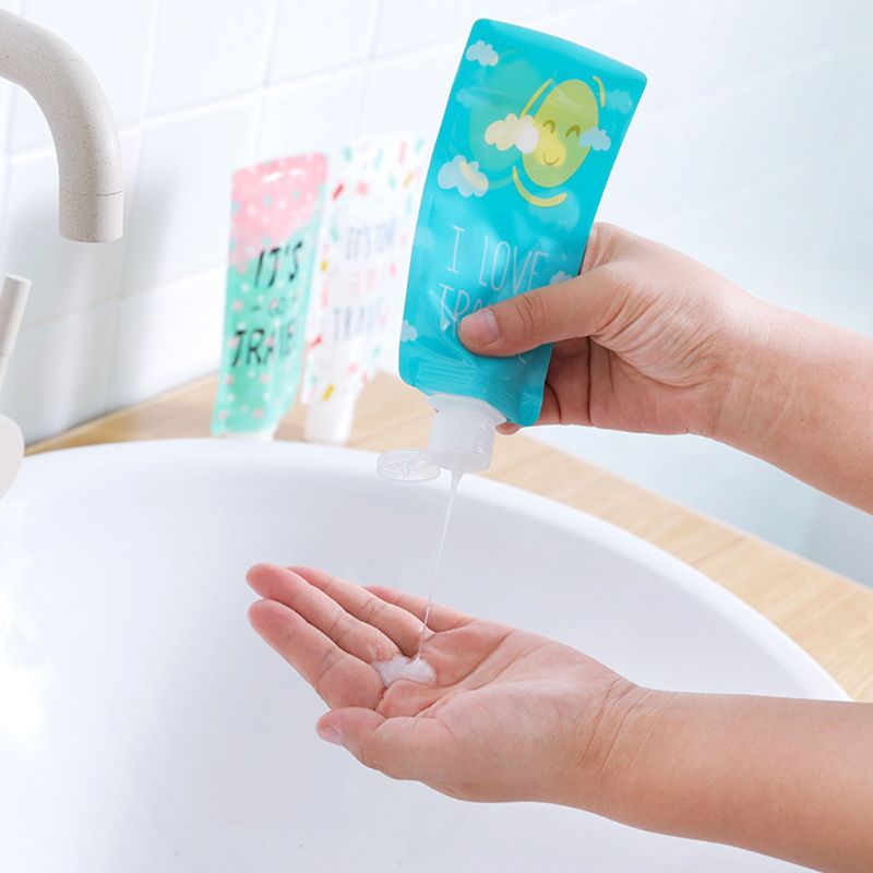 Portable Travel Toiletry Bottles and Storage Bags