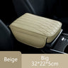 Universal Leather Memory Foam Car Armrest Cushion Support