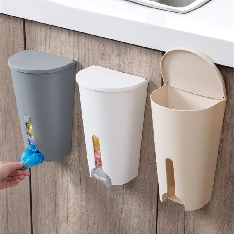 Wall-Mounted Storage Box for Kitchen and Bathroom