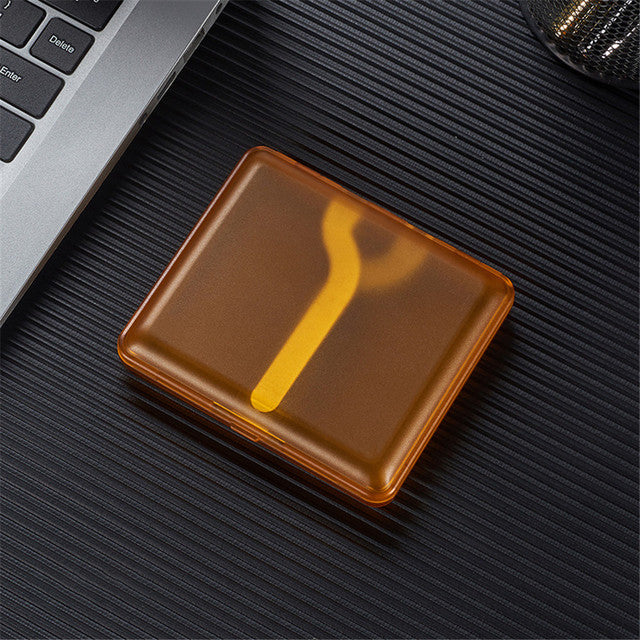 Waterproof Transparent Cigarette Case for Men