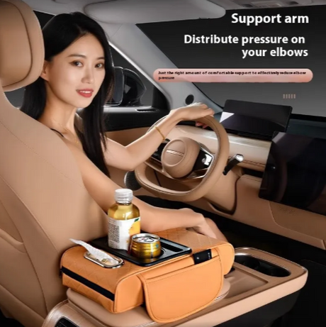 4-in-1 Car Armrest Storage Cushion