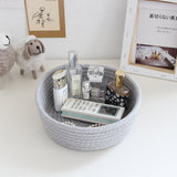 Scandinavian Cotton Rope Storage Basket for Toys & Laundry