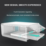"Sliding Shoe Storage Box - Organizer for Footwear"