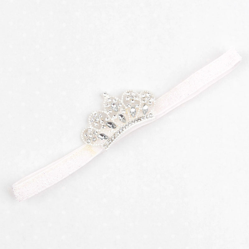 Crystal Crown Baby Headband for Kids' Hair