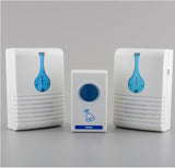 Dual Wireless Doorbell with Music for Home Use