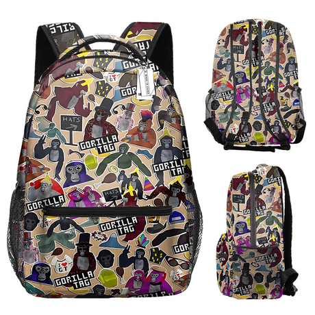 Black Lightweight Durable Casual Backpack