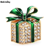 Diamond-Studded Brooch for Autumn & Winter Accessories
