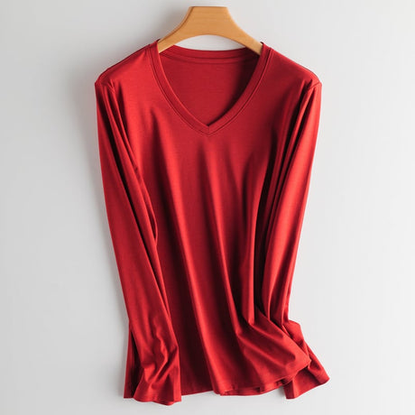 Long-Sleeved Round Neck Autumn T-Shirt