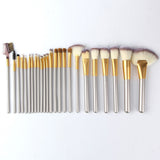 24-Piece Persian Champagne Makeup Brush Set