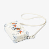 Small Square Shoulder Messenger Bag with Lock Design