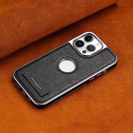 Premium Leather Stand Phone Case