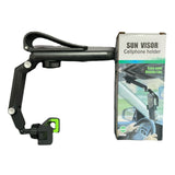 360 Adjustable Car Sunshade Clip Phone Holder