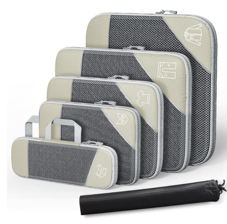 Lightweight Travel Storage Organizer Set with Shoe Bag