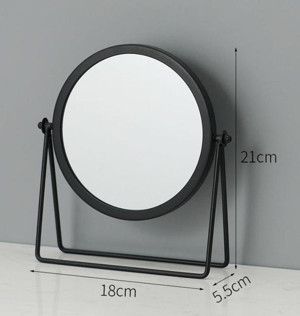 Nordic Portable Large Desktop Makeup Mirror