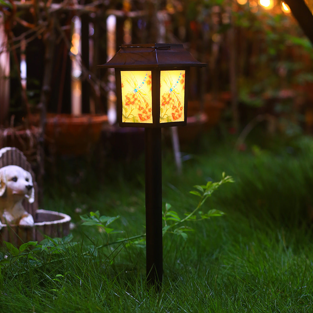 Outdoor LED Solar Starry Sky Lantern for Garden Decor
