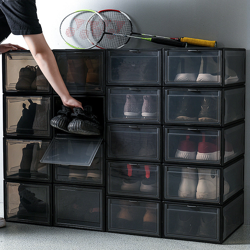 Transparent Sneaker Storage Box for Displaying Shoes