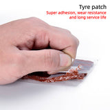 Car and Motorcycle Tire Repair Tool Kit with Glue