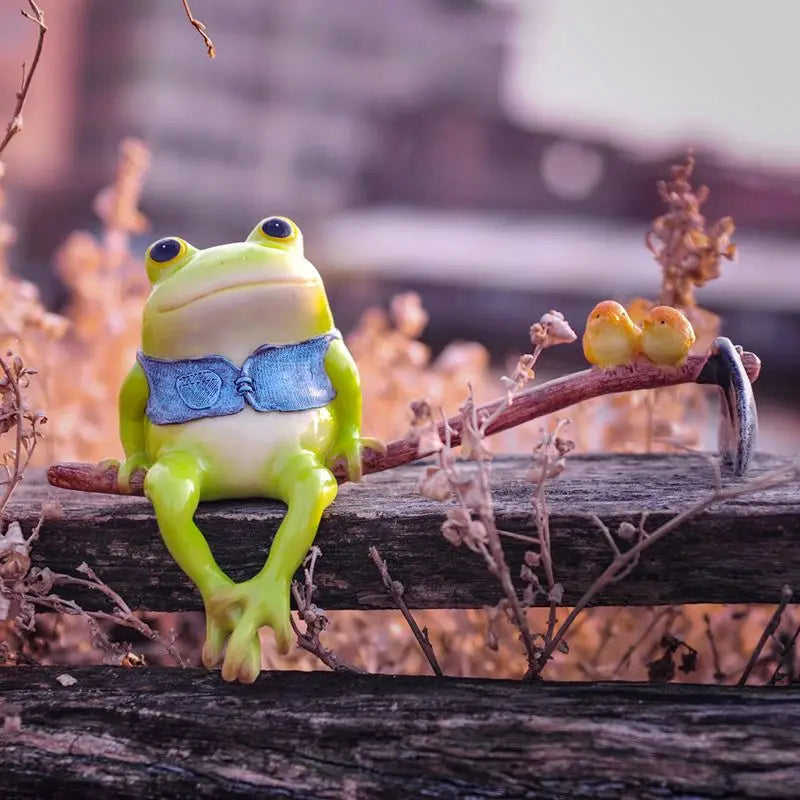 Charming Frog Decoration for a Whimsical Home Touch