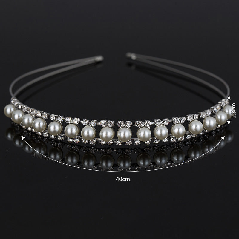 Elegant Pearl and Rhinestone Hair Accessories for Women