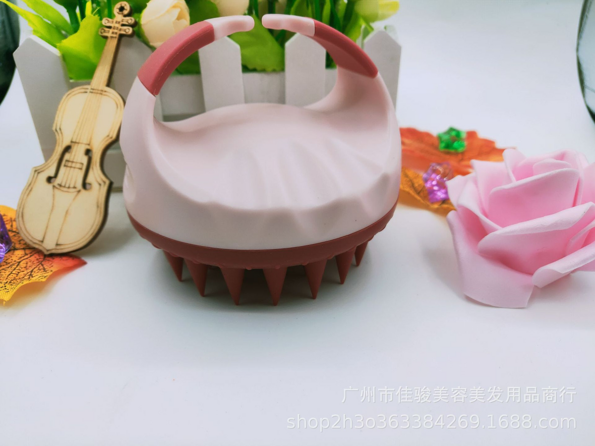 Handheld Silicone Shampoo & Massage Brush