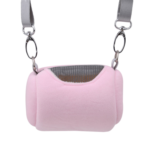 Portable Soft Mesh Hamster Travel Cage with Accessories