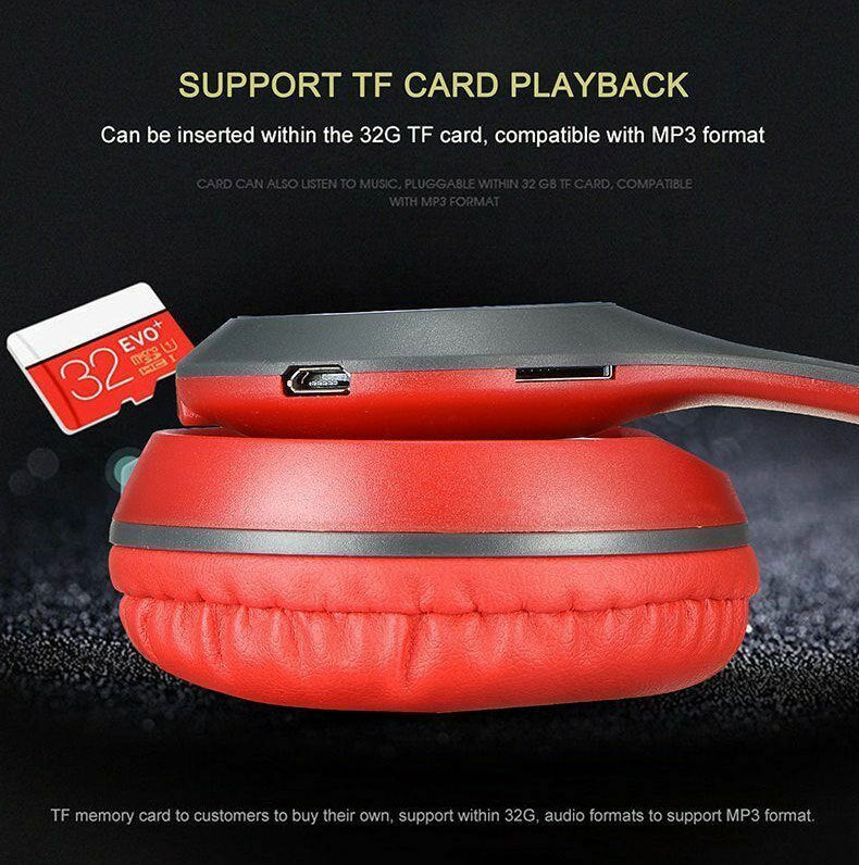 P47 Wireless Bluetooth Headphones for Gaming and Calls